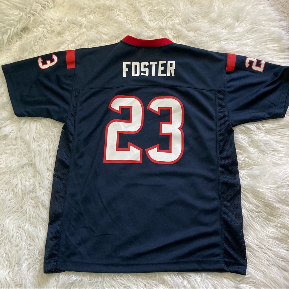 NFL Team Apparel HOUSTON TEXANS ARIAN FOSTER #23 BLUE ~Sz Youth XL 28-20 - Picture 6 of 6